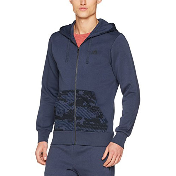 Adidas ESS AOP FZ Jacket Blue