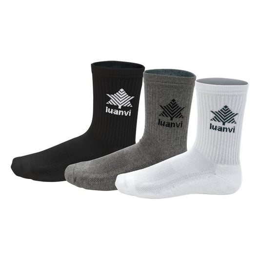 Sports Socks 1/2 Length (3 pairs) - Multicolors - Luanvi